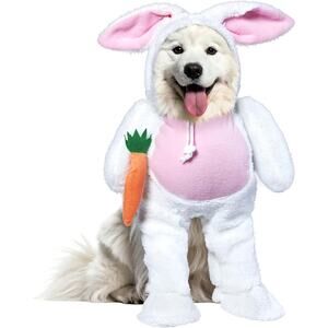 Rubies Walking Bunny Pet Costume for Dogs Size M